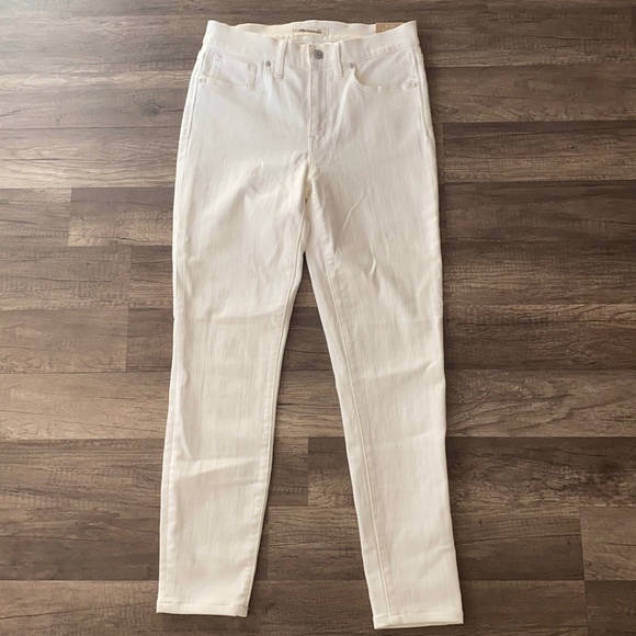 Madewell 9” high-rise skinny jeans size 27 Tall
